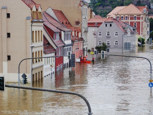 Après inondation